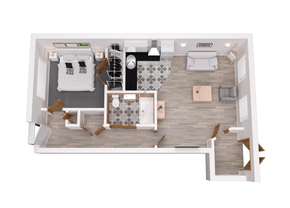 Apartment, By O & G, Incredible Location, Sleeps 4! Apartment